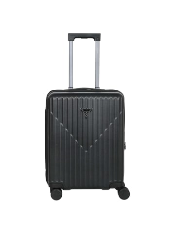 Guess Olbia - 4-Rollen Kabinentrolley S 55 cm (black) in schwarz