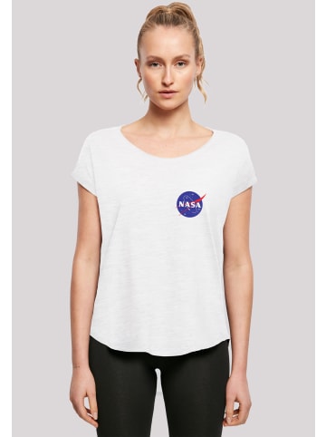 F4NT4STIC T-Shirt NASA Classic Insignia Chest in weiß