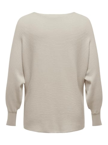 ONLY Carmakoma Strickpullover in Pumice Stone