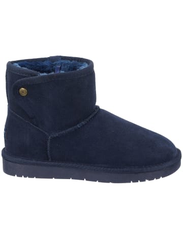 BIOSOFT Winterstiefel Mini Button in Blue