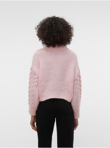 Vero Moda Strickpullover in Rose Shadow