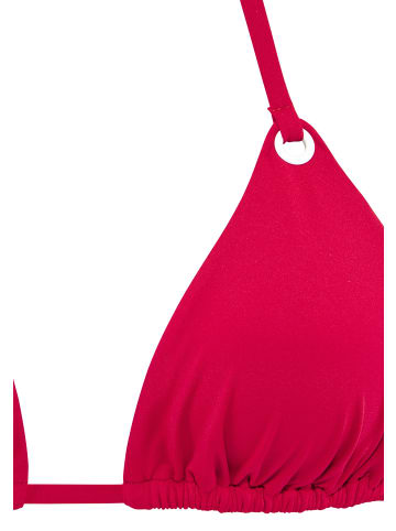 s.Oliver Triangel-Bikini-Top in rot