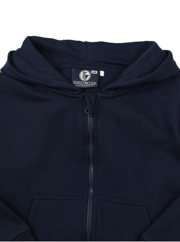 SCHIETWETTER SCHIETWETTER Zipper Hoodie Anouk Print in navy-pink