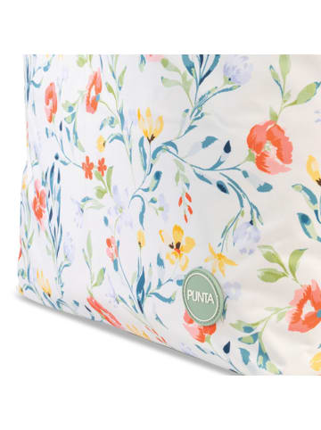 Punta Big Shopper Tasche 66 cm weiss-bunt