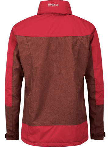 PRO-X elements Funktionsjacke "LIANE" in Aubergine Melange-Rot