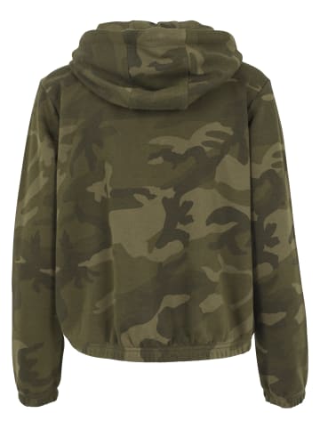 Urban Classics Sweat & Fleece - Hoodies in olive camo