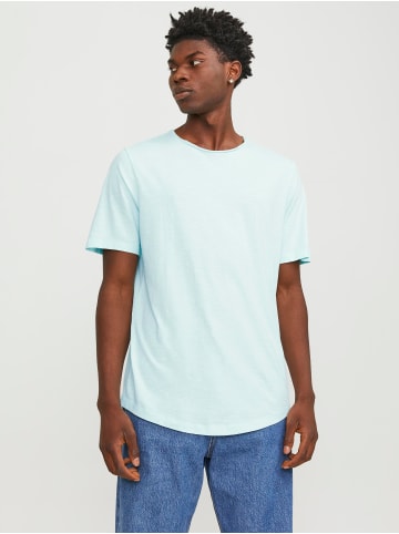 Jack & Jones Basic T-Shirt Rundhals Kurzarm JJEBASHER in Mint