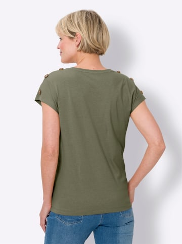 Sieh an! Kurzarm-Shirt in khaki