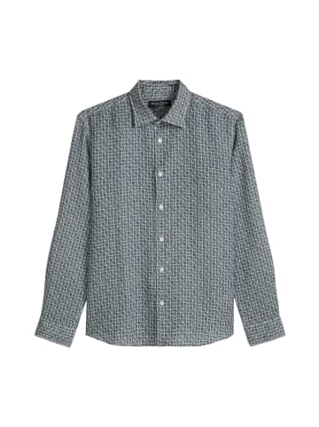 Marc O'Polo Leinenhemd regular in Bright Blue