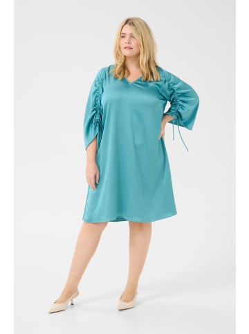 KAFFE curve Kleid KCmachel A-shape in Teal