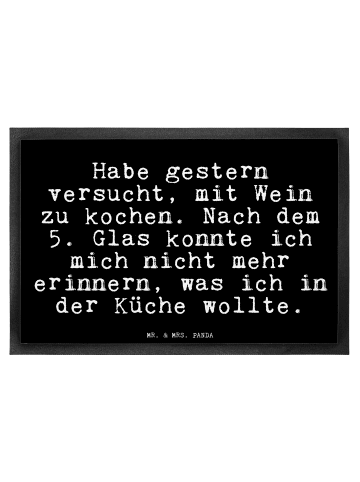 Mr. & Mrs. Panda abstreifer Habe gestern versucht, mit... mit Sp... in Schwarz