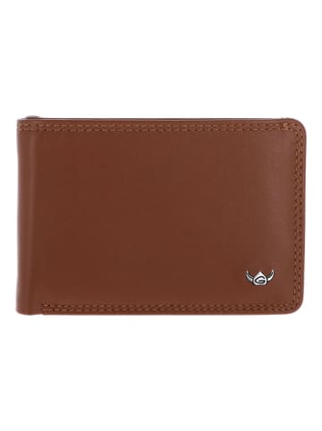 Golden Head Polo Geldbörse RFID Leder 10 cm cognac