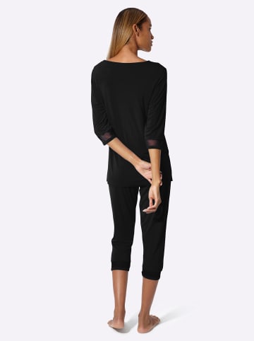 creation L Schlafanzug in schwarz