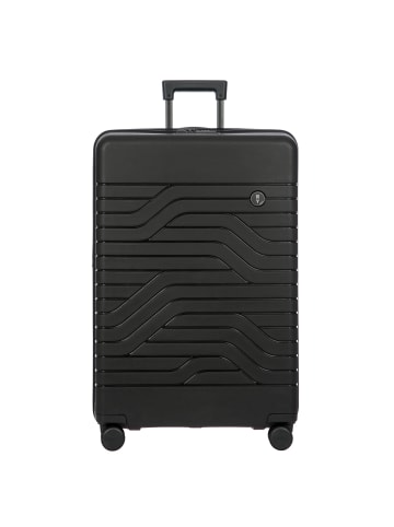 BRIC`s BY Ulisse - 4-Rollen-Trolley L 79 cm erw. in schwarz