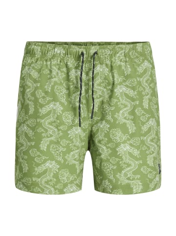 Jack & Jones Bade-Shorts 'Maui' in grün