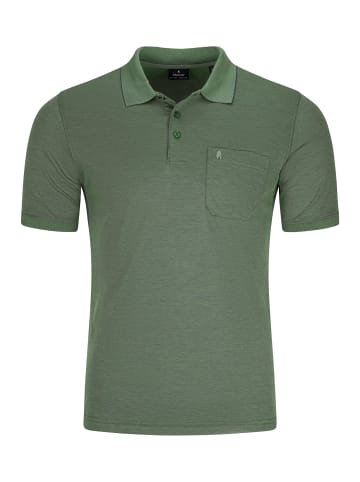 Ragman Poloshirt Basic in Schilf