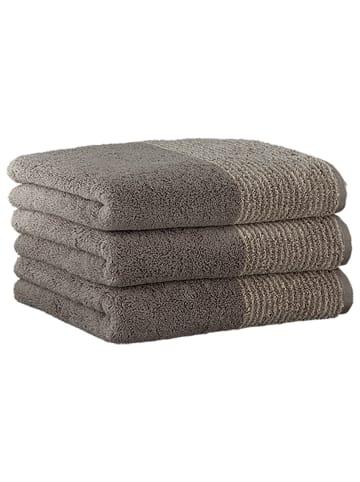 Cawö Handtuch 3er Pack in Graphit