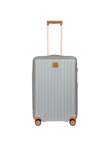 BRIC`s Capri - 4-Rollen-Trolley 69 cm (silver) in silver