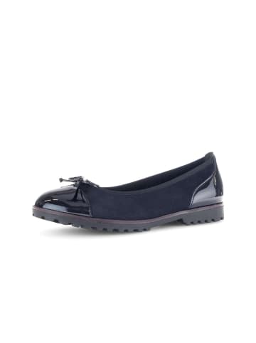 Gabor Fashion Sportliche Ballerinas in blau