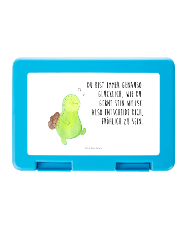 Mr. & Mrs. Panda Bentobox Schildkröte Pfeifen mit Spruch in Weiß