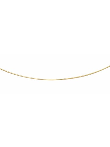 Adeliás Damen 333 Gold Tonda Halskette 42 cm in gold