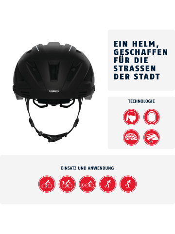 ABUS Fahrradhelm Pedelec 2.0 in velvet black