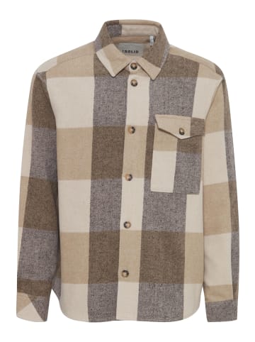 !SOLID Hemdjacke SDManheim in Beige