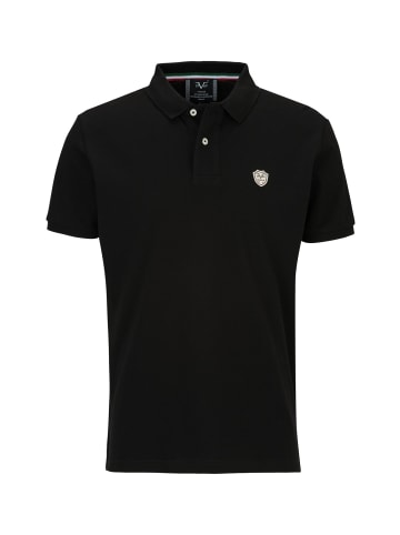 19V69 Italia by Versace Poloshirt Felt in schwarz