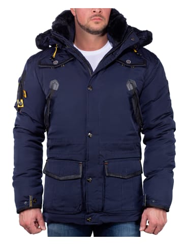 Geographical Norway Herren Regular Fit Jacke in Navy