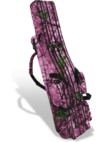 Normani Outdoor Sports Rutentasche 1,25 m bis 2,10 m RodBox Triple in Hunting Camo Pink