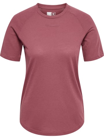 Hummel Hummel T-Shirt Hmlmt Yoga Damen Atmungsaktiv Leichte Design in CRUSHED BERRY