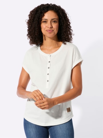 WITT WEIDEN Rundhals-Shirt in ecru