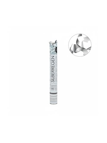 relaxdays 5 x Party Popper in Silber - 40 cm