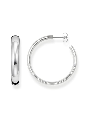 Thomas Sabo Creolen Chunky Mittelgroß in silber