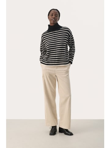 PART TWO Strickpullover LilyePW in Black Stripe