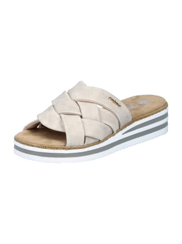 rieker Keilpantoletten in Beige