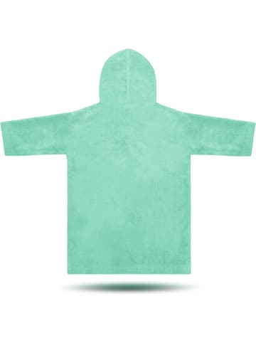 normani Kinder langarm Poncho Pichilemu in Minze