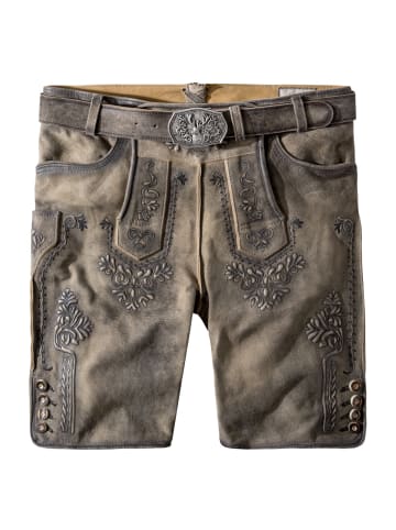Stockerpoint Lederhose Artur in grau