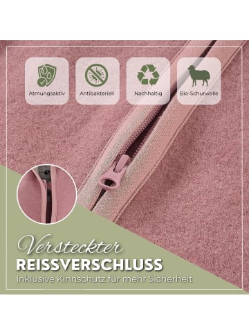 ALAVYA HOME Walkoverall Bio-Schurwolle - Pastel Rosa