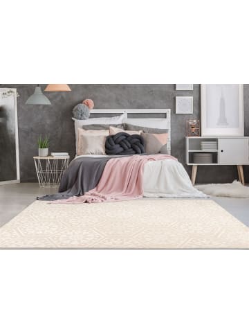 Teppich Boss Kurzflor Teppich Manuel 225 in Creme