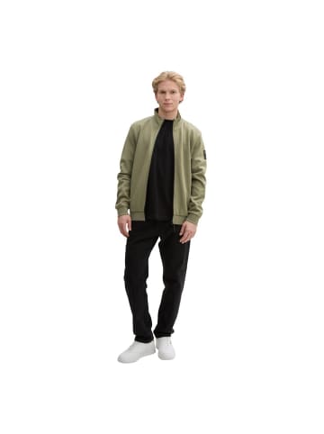 TOM TAILOR Denim Sweatshirt in tree moss green