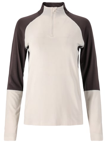 Endurance Langarmshirt Abbye in 1145 Whisper White