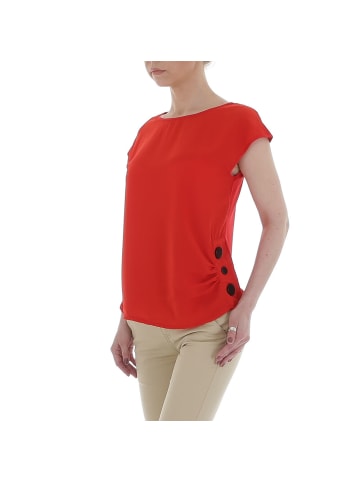 Ital-Design Bluse in Rot