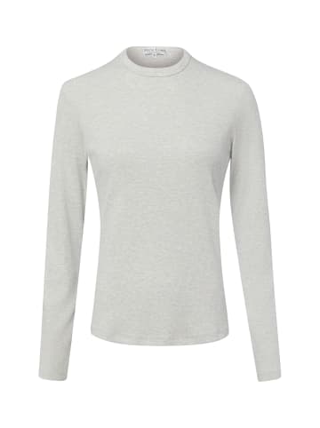Marie Lund Langarmshirt in hellgrau - 0006