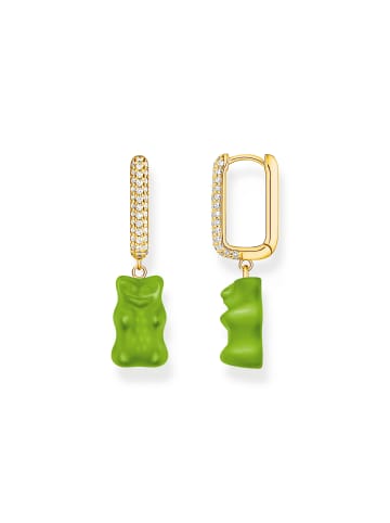 Thomas Sabo Creole in gold, grün, weiß