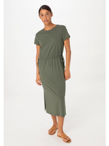 Hessnatur Jersey-Kleid in oliv