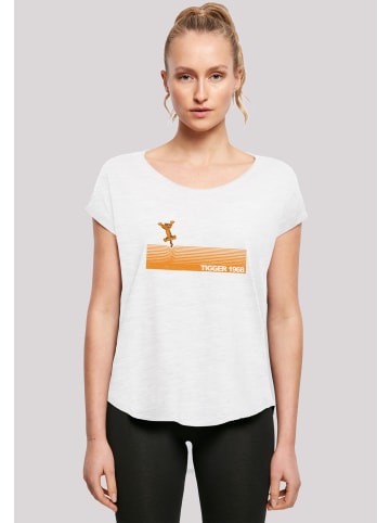 F4NT4STIC Long Cut T-Shirt Winnie Puuh Der Bär Tigger 1968 in weiß