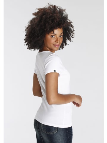 H.I.S. T-Shirt in schwarz-weiß