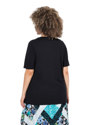 Ulla Popken Shirt in schwarz