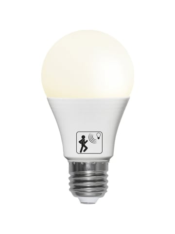 STAR Trading E27 Leuchtmittel Sensor opaque in Weiß
